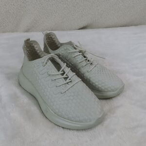 Ecco Women's White Therap Lace-Up Sneakers Sz 6